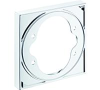 hansgrohe rosace d'extension pour ShowerSelect 13604000 verre chromé
