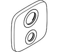 hansgrohe rosette 155 x 155 mm Ecostat e 1 92388000 consommateur chromé