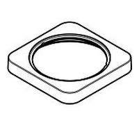 hansgrohe Rosette AX Citterio M couvercle de soupape 98508000 Poignée Mélangeur 4 trous chromé