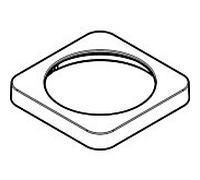 hansgrohe rosette Axor Citterio M 4 trous 98507000 mitigeur bain support douche chromé