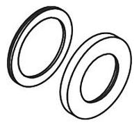 hansgrohe rosette Axor Uno Fertiset 2 trous 96909000 mitigeur lavabo modèle de mur Uno chromé