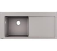 Hansgrohe S 51 évier en granit 105x41.5 cm gris/graphite/onyx 43330380