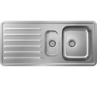 Hansgrohe S41 évier en acier inoxydable 107.5x50.5 cm acier 43342800