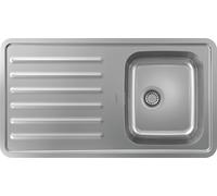 Hansgrohe S41 évier en acier inoxydable 91.5x50.5 cm 43340800