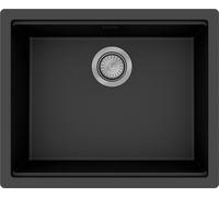 hansgrohe S53 Evier sous plan SilicaTec, 500x400mm, 43458, Coloris: Noir graphite - 43458170