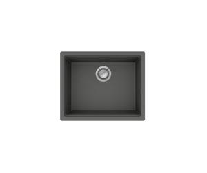 hansgrohe S53 Evier sous plan SilicaTec, 500x400mm, 43458290, Couleur: Gris pierre