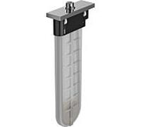 hansgrohe jeu de bord de baignoire 28010000 chromé , carré, pour bord de baignoire et de carrelage