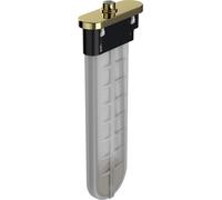 Hansgrohe Set de rebord de baignoire 28020990 ovale – pour rebord ou carrelage – optique or poli