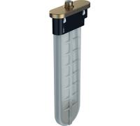 hansgrohe sBox Set de finition ovale, adapté au montage sur bord de baignoire ou sur bord de carrelage, 28020140, Couleur: Bronze brossé