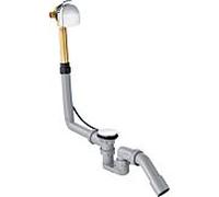 hansgrohe set de bec de baignoire, vidage et trop-plein 58303310 Ensemble complet Exafill pour baignoires normales BRG