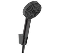 HANSGROHE Set de douche 105 3 jets Porter Pulsify Select S avec flexible et support mural - Noir mat