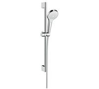 hansgrohe Croma Select S Ensemble de douche Vario avec barre de douche 65 cm, blanc/chrome, 26562400
