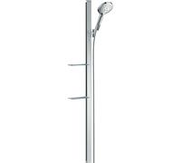 HANSGROHE Set de douche 120 3 jets Raindance Select avec barre Uninca'E 150 cm et porte-savon 27646000