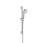 Hansgrohe-Set de douche CROMA 100 select E 110 avec barre de douche UNICA Croma 65cm et flexible Isiflex 1,60m, chromé Réf 26580400
