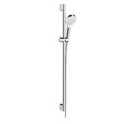 hansgrohe Set de douche CROMETTA 1JET Unica' Croma Barre de douche 900 mm blanc/chrome 26537400