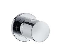 hansgrohe arrêt de 15972000 vanne d'arrêt de rinçage, poignée cylindrique chromé