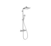 Hansgrohe - Showerpipe Crometta E 240 Set de douche 1 jet, Chrome (27271000-BP)