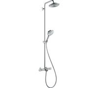 hansgrohe Raindance Select 240 showerpipe 27117000 avec bras de douche 450 mm, chromé , pour baignoire