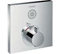 hansgrohe ShowerSelect - Façade pour mitigeur thermostatique pour 1 sortie chrome