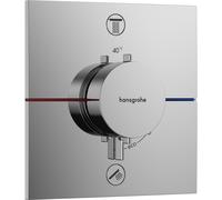 Hansgrohe ShowerSelect Comfort E mitigeur bain-douche encastrée avec thermostat chrome 15572000