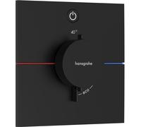 Hansgrohe ShowerSelect Comfort E mitigeur de douche encastrée oui noir 15571670