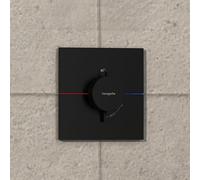 hansgrohe ShowerSelect thermostat Comfort E 15574670 UP, pour 1 Verbraucher , noir mat