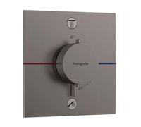Hansgrohe Showerselect Comfort E thermostatique encastrée pour 2 fonctions black chrome 15572340