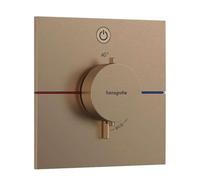 Hansgrohe hansgrohe Thermostat ShowerSelect Comfort E encastré, 1 sortie, bronze brossé Quantité:1