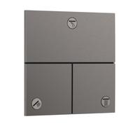 hansgrohe ShowerSelect Comfort E valve 15573340 UP, pour 3 Verbraucher , chrome noir brossé