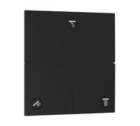 hansgrohe ShowerSelect Comfort E valve 15573670 UP, pour 3 Verbraucher , noir mat