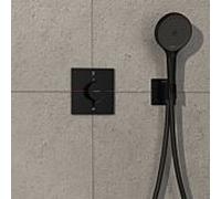 Hansgrohe Thermostat encastré ShowerSelect Comfort E – 2 voies sans combinaison EN 1717 noir mat