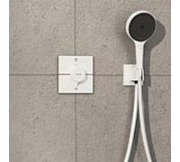 hansgrohe ShowerSelect Comfort E thermostat 15572700 UP, pour 2 consommateurs, sans combinaison de sécurité EN 1717, blanc mat