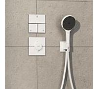 hansgrohe ShowerSelect Comfort E thermostat 15574700 UP, pour 1 consommateur, blanc mat