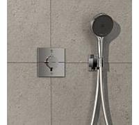 Hansgrohe Thermostat ShowerSelect Comfort E 15578000 encastré – 2 sorties – sécurité EN 1717 – chromé