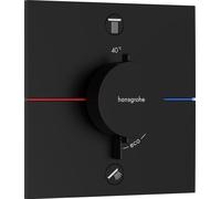 HansGrohe ShowerSelect Comfort E Thermostat pour installation encastrée pour 2 systèmes avec combinaison de sécurité intégrée selon EN1717 15578670