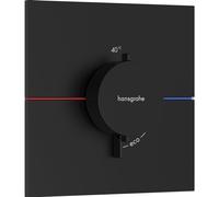 Hansgrohe Showerselect Comfort E Thermostat encastré mat noir 15574670