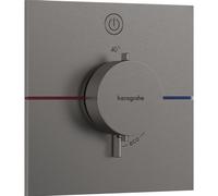Hansgrohe Showerselect Comfort E thermostatique encastrable pour 1 fonction black chrome 15571340