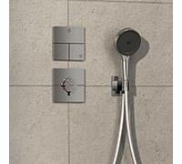 Hansgrohe Vanne encastrée ShowerSelect Comfort E 15573000 pour 3 sorties chromé