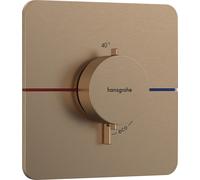 Hansgrohe Thermostat ShowerSelect Comfort Q 15588140 UP pour 1 utilisateur bronze brossé