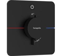 Hansgrohe hansgrohe Thermostat ShowerSelect Comfort Q UP, pour 1 utilisateur, noir mat Quantité:1