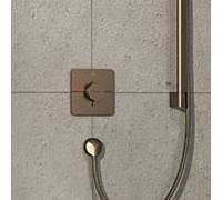 Hansgrohe Thermostat de douche ShowerSelect Comfort Q 15581140 UP pour 1 consommateur Bronze brossé