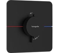 Hansgrohe Showerselect Comfort Q Thermostat encastré mat noir 15588670