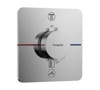 Hansgrohe ShowerSelect Comfort Q Thermostat encastré pour 2 sorties, 15586000,