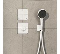 Hansgrohe Robinet d'arrêt ShowerSelect Comfort Q encastré 3 fonctions Blanc mat 15587700