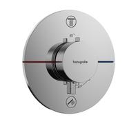 Hansgrohe ShowerSelect Comfort S mitigeur bain-douche encastrée avec thermostat chrome 15556000