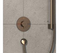 hansgrohe ShowerSelect Comfort S Mitigeur thermostatique de douche encastré, 15553140,