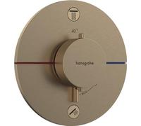 Hansgrohe Mitigeur thermostatique encastré ShowerSelect Comfort S – 2 cons., bronze brossé