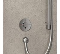 Hansgrohe Thermostat de douche encastré ShowerSelect Comfort S 15553000 pour 1 consommateur chromé