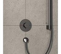 hansgrohe ShowerSelect Comfort S thermostat 15553340 UP, pour 1 consommateur, chrome noir brossé