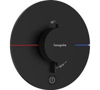 Hansgrohe Showerselect Comfort S thermostatique encastrable 1 fonction highflow mat noir 15562670